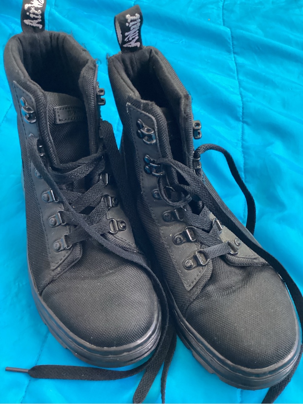 Dr martens Women's Black Lace-Up Combat Boots - Picture 4 of 8